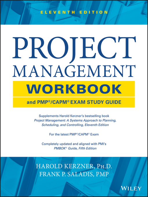 Cover image for Project Management Workbook and PMP / CAPM Exam Study Guide